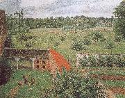 Camille Pissarro scenery out the window USA oil painting artist